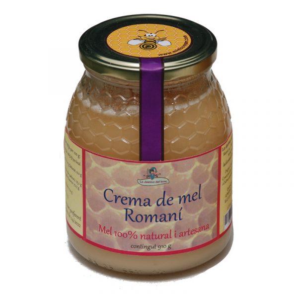 Fotografía de Crema de mel de romaní 910 g