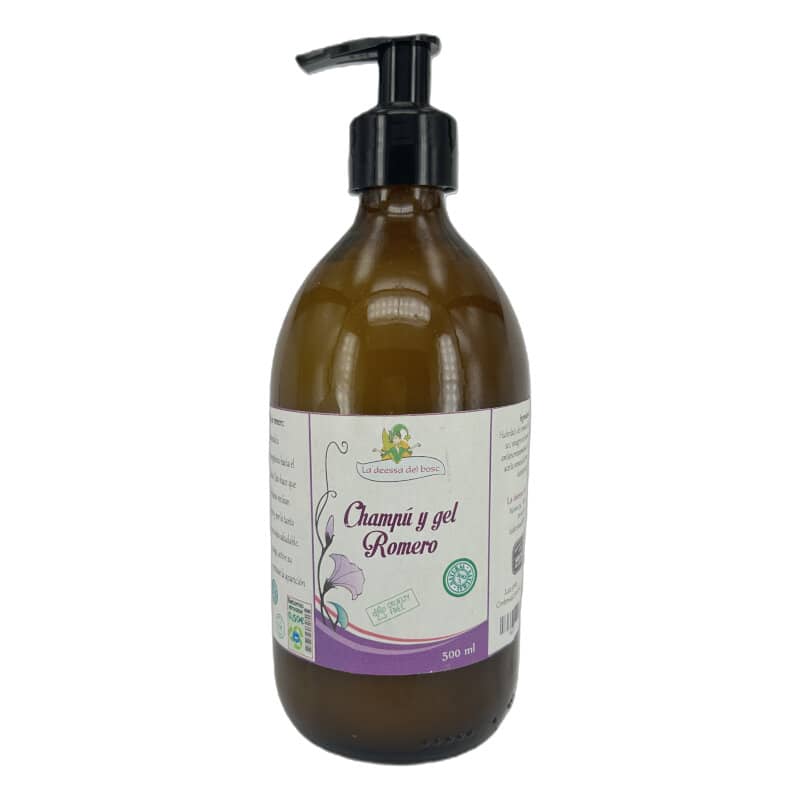 Champú y gel romero 500 ml