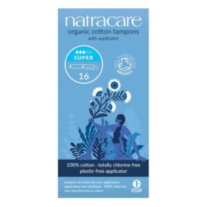 Natracare tampons super amb aplicador