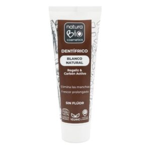 Naturabio dentifric blanquejador regalèssia + carbó 75ml