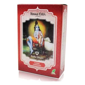 Radhe caoba luminoso polvo